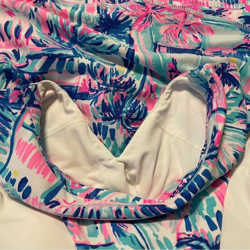 Lilly Pulitzer X Meryl Luxletic Dania Ravello Blue Dress NWT - Picture 12 of 12